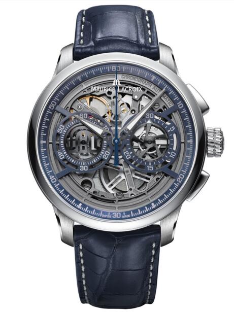 Maurice Lacroix MP6028-SS001-002-1 Masterpiece Chronograph Skeleton replica watch